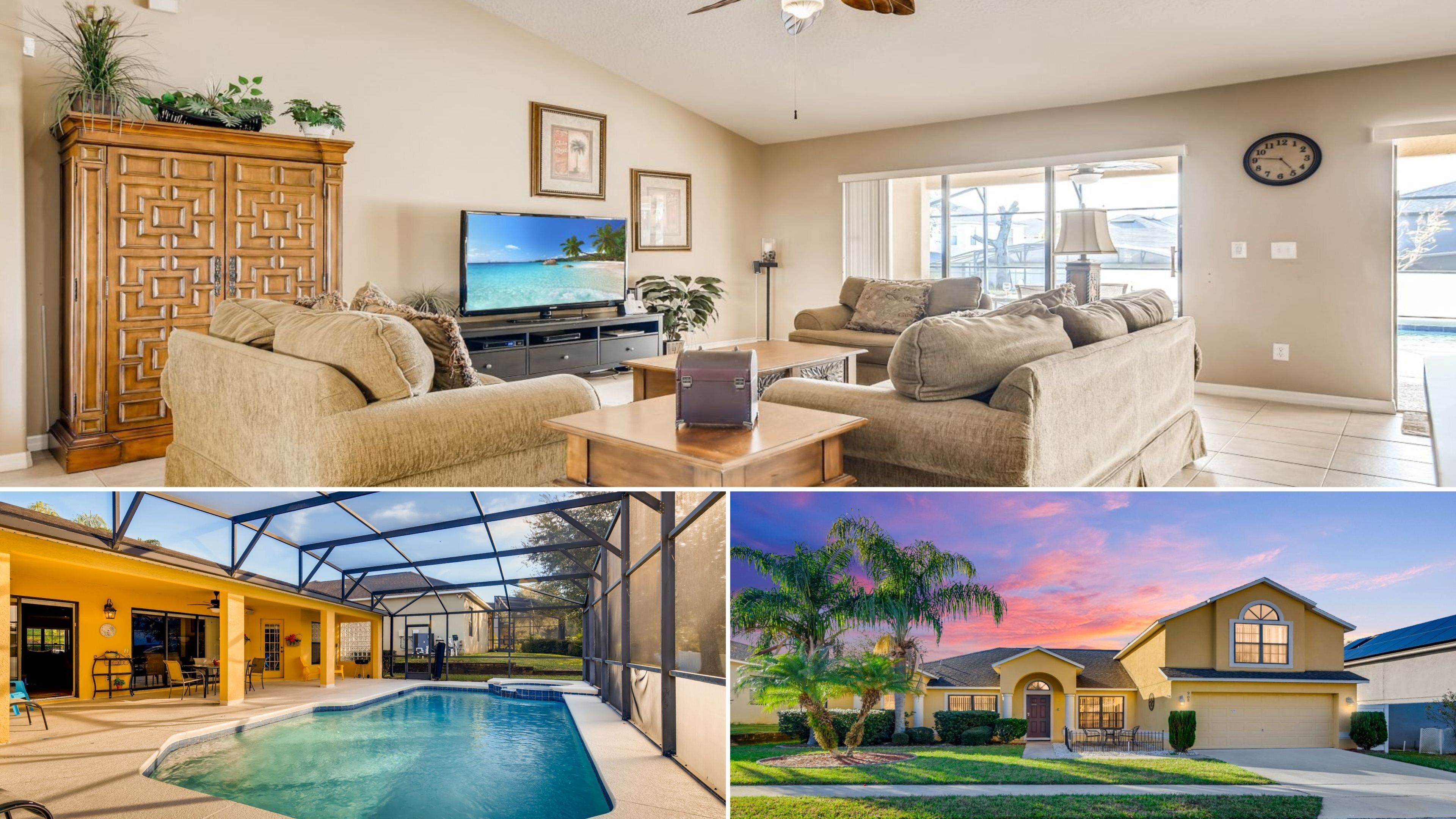 New Listing| Fantastic 5 bed/3 bath Pool Villa| West-Facing Pool Deck