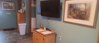 Next to Pioneer Park, Chena River, Carlson Center, and bus lines.