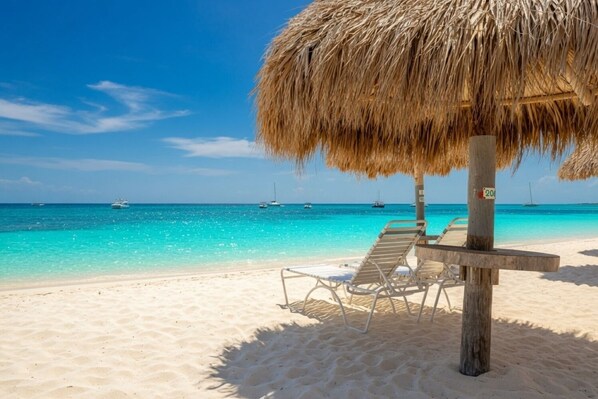Beach nearby, beach towels