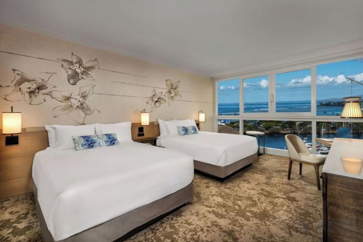 Ocean Front Harbor Room