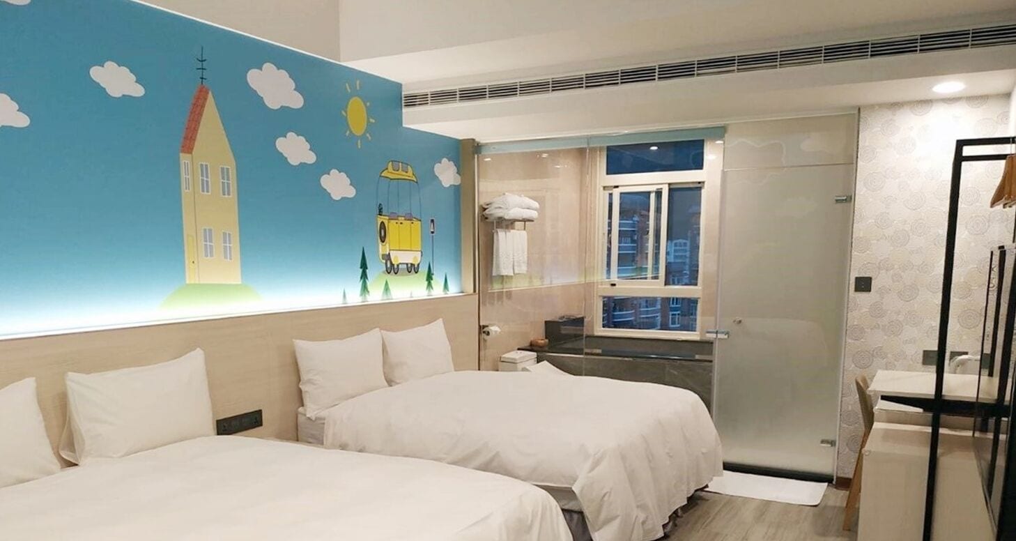 family quadruple room | in-room safe, desk, blackout curtains, free wifi