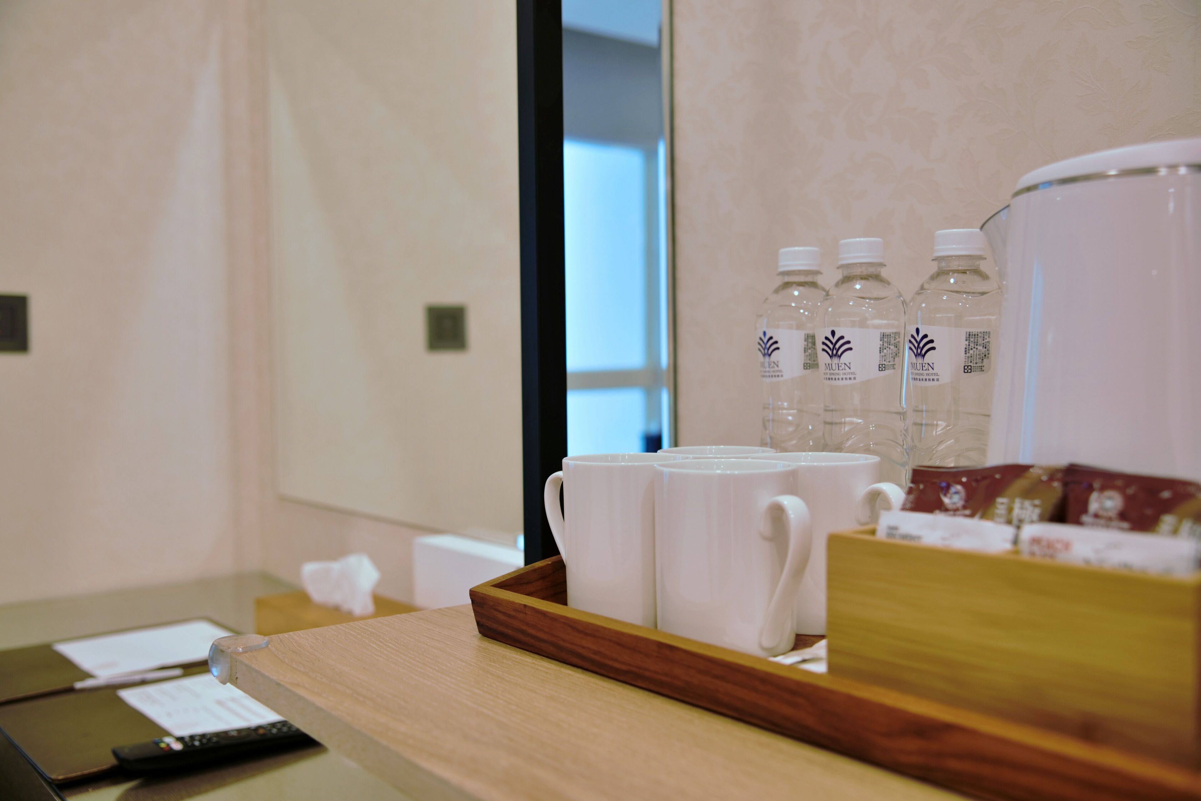 luxury double room | in-room safe, desk, blackout curtains, free wifi