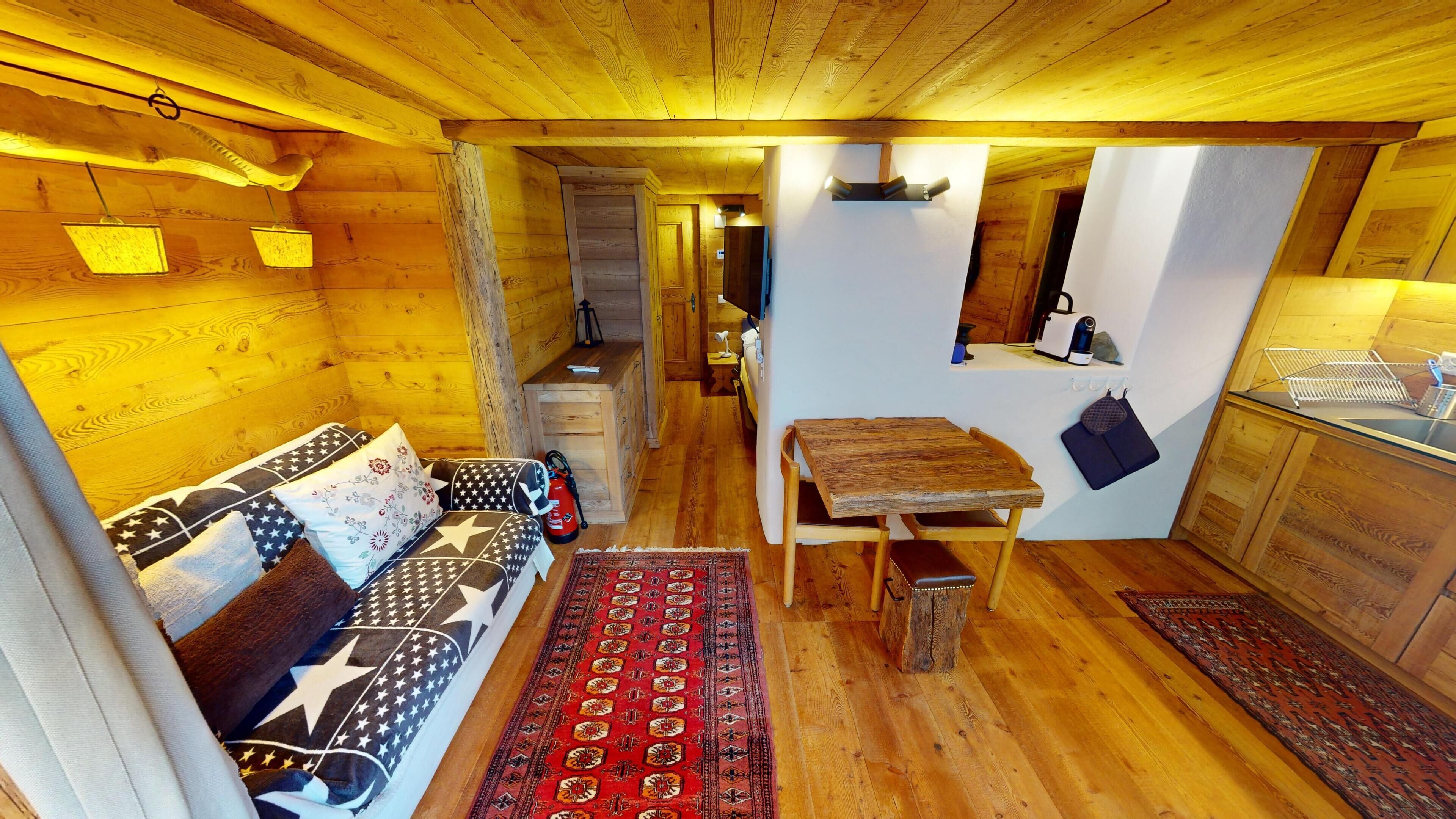 Studio apartment on the ground floor, approx.