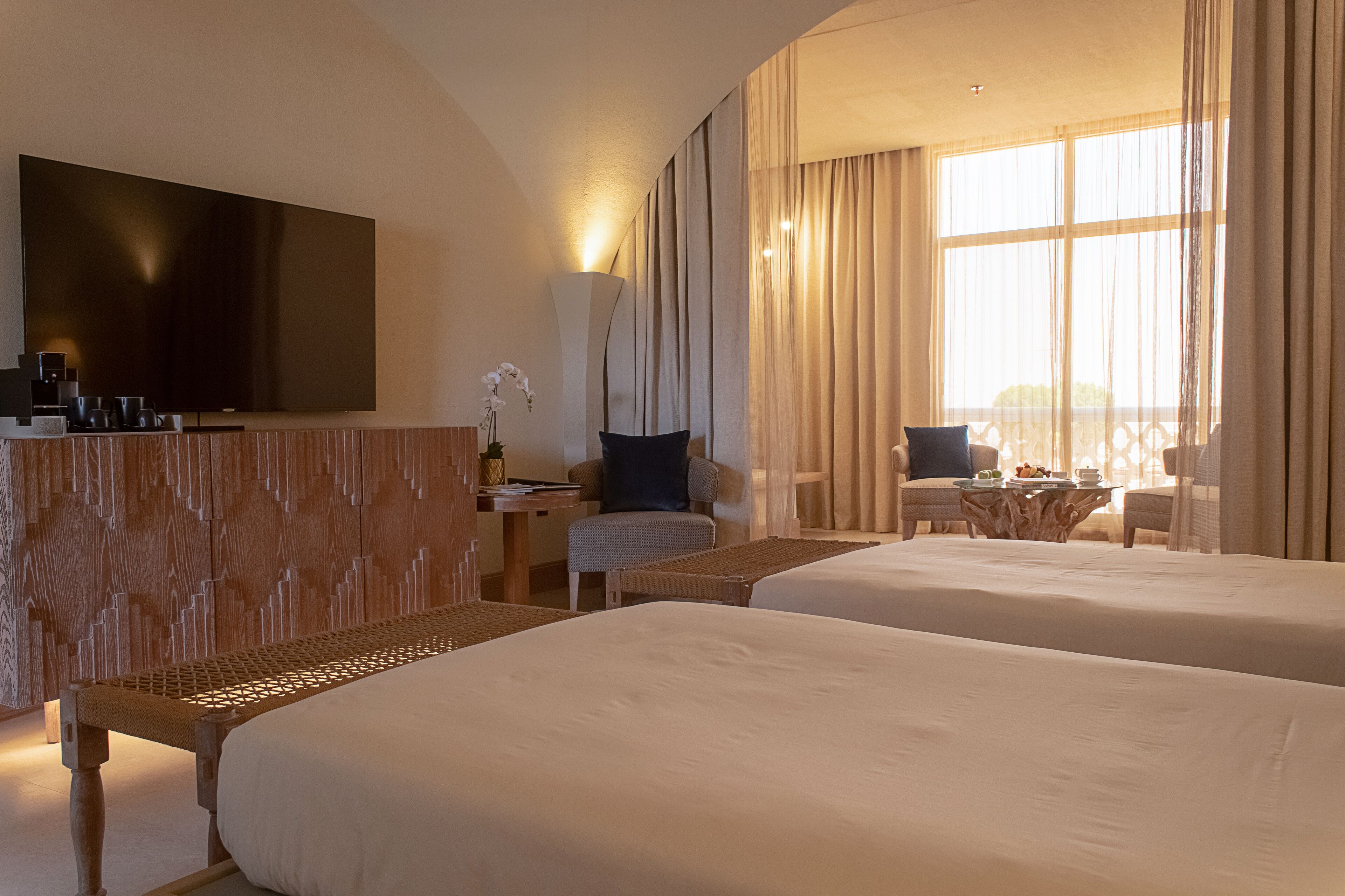 Chambre Deluxe | Minibar, coffres-forts dans les chambres, décoration personnalisée