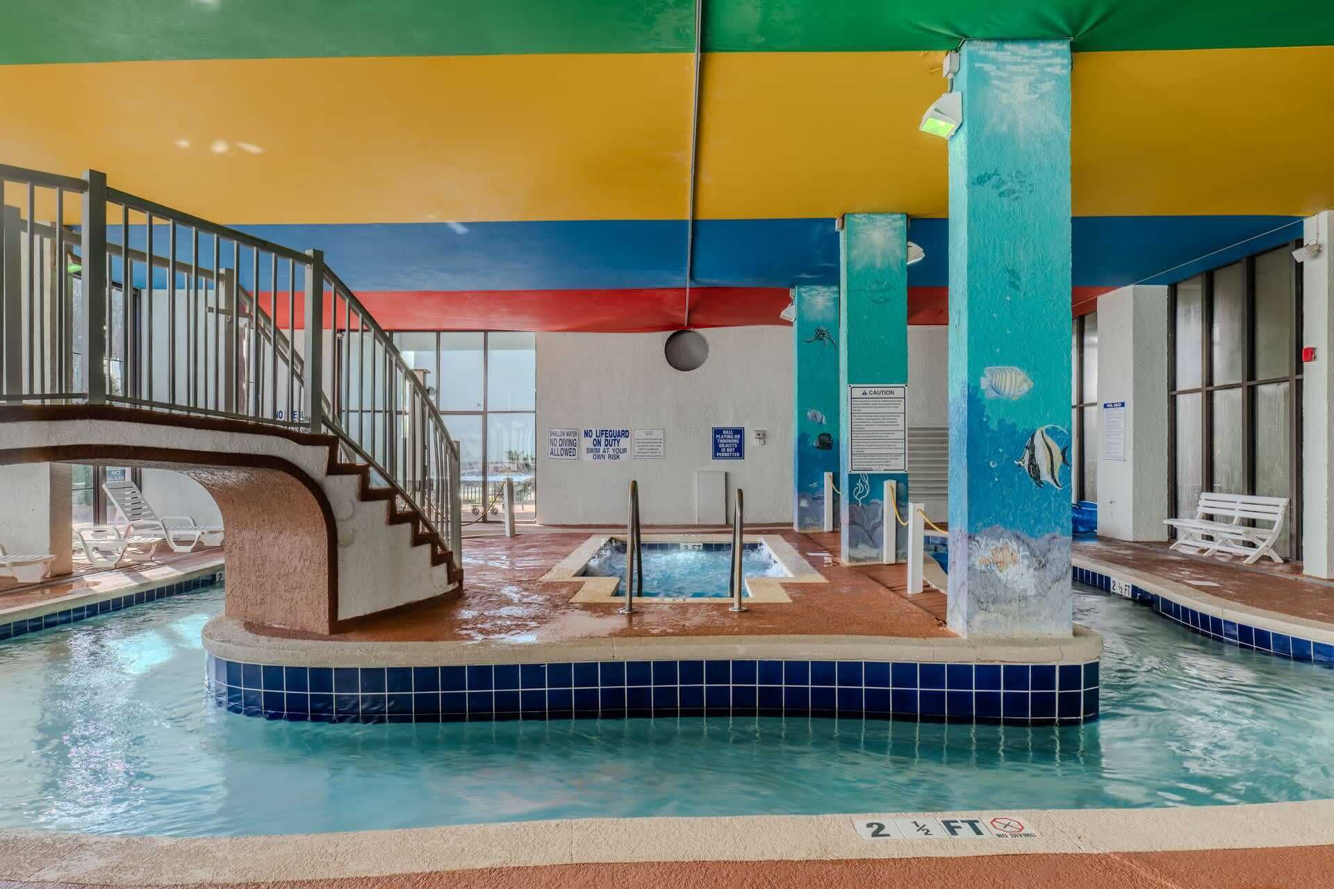 Piscine couverte