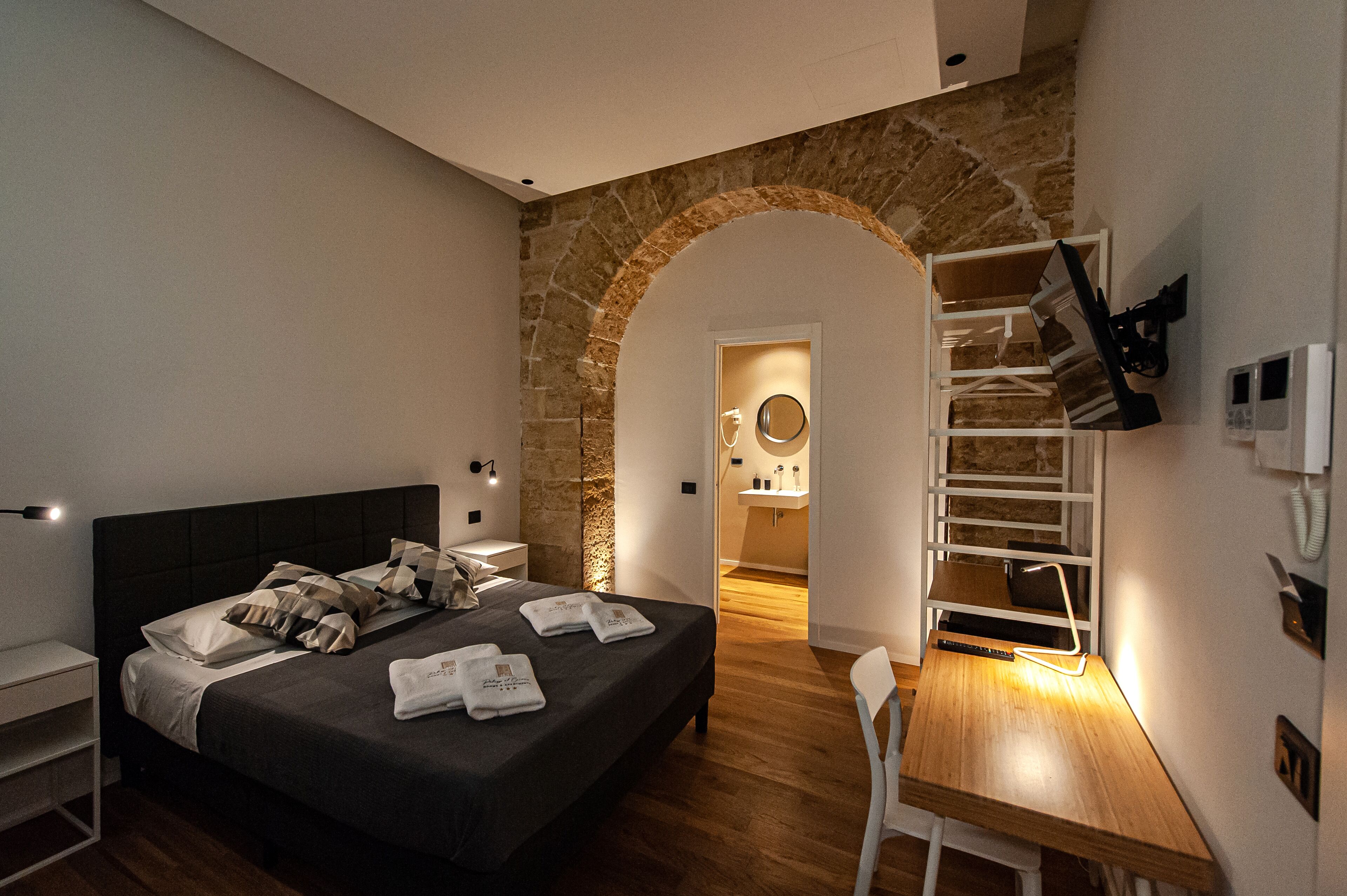 Premium bedding, down duvets, memory-foam beds, minibar