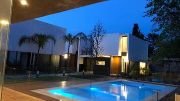 Alberca al aire libre