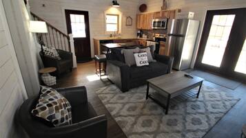 TV connectée, cheminée