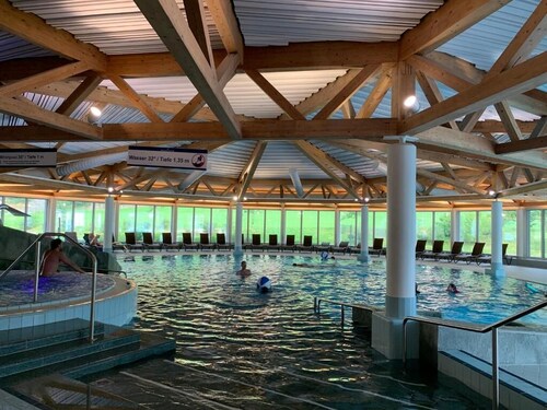 Private studio with alps view and wellness close at Swiss Holiday Park