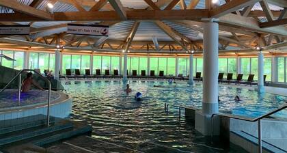 Private studio with alps view and wellness close at Swiss Holiday Park