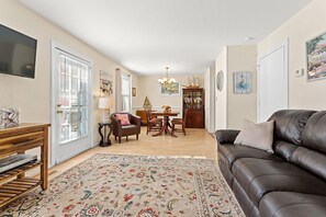 TV, books, video library