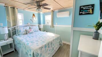 2 soverom, strykejern/-brett, reiseseng for barn og wi-fi (inkludert)