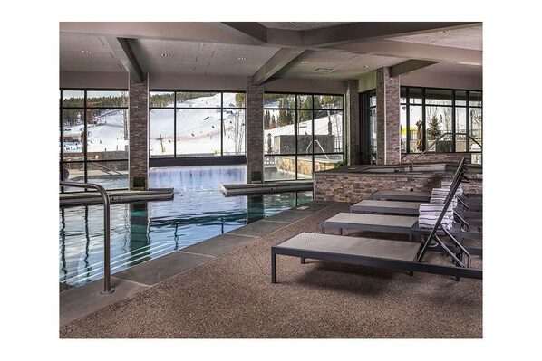 Indoor pool, outdoor pool