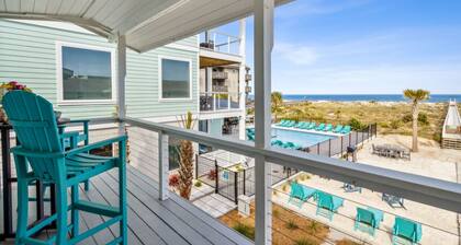 Flamingo Loft | Charming Oceanfront Loft | Multiple Decks | Private Beach Access
