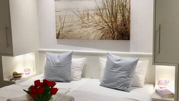 2 chambres, fer et planche Ă repasser, Wi-Fi, draps fournis