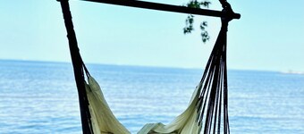 WATERFRONT right on a BEACH