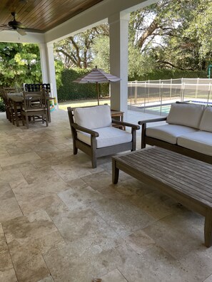 Opções para refeição ao ar livre