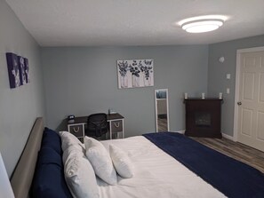 2 chambres, bureau, fer et planche à repasser, Wi-Fi gratuit