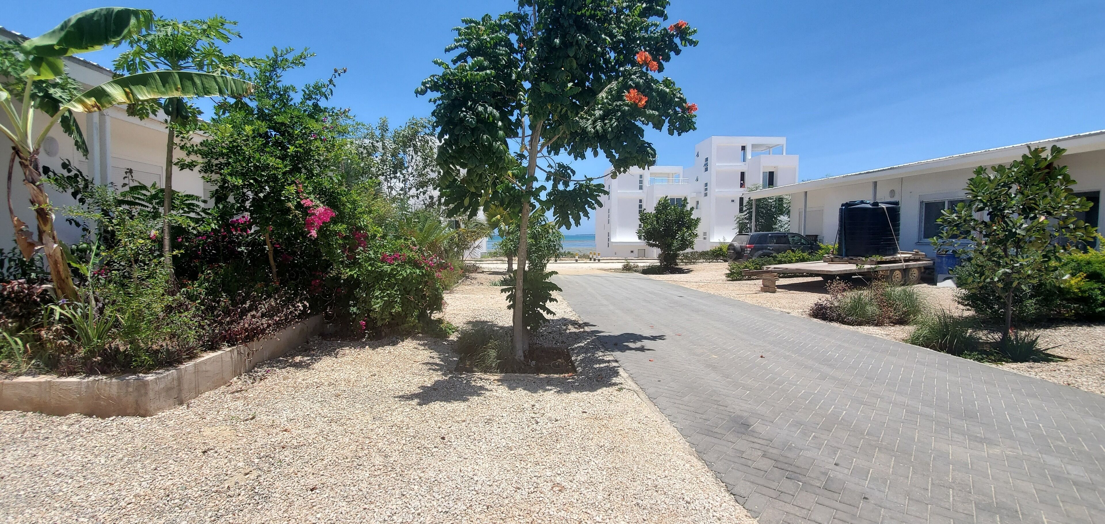 Enceinte de l’hébergement