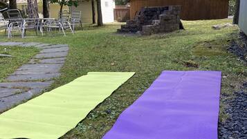 Overnattingsstedets uteområder