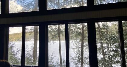 Private Waterfront House on Loon Lake with Amazing Views by Lake George and Gore