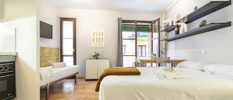 1 chambre, Wi-Fi, draps fournis