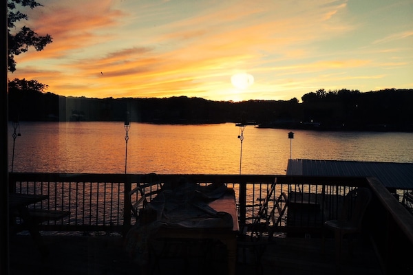 View of Sunset from Upper Deck