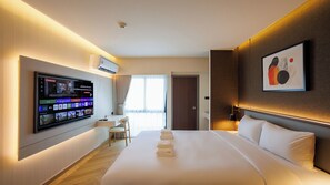 Deluxe Premier Room | Màn/rèm cản sáng, truy cập Internet không dây miễn phí, bộ trải giường 
