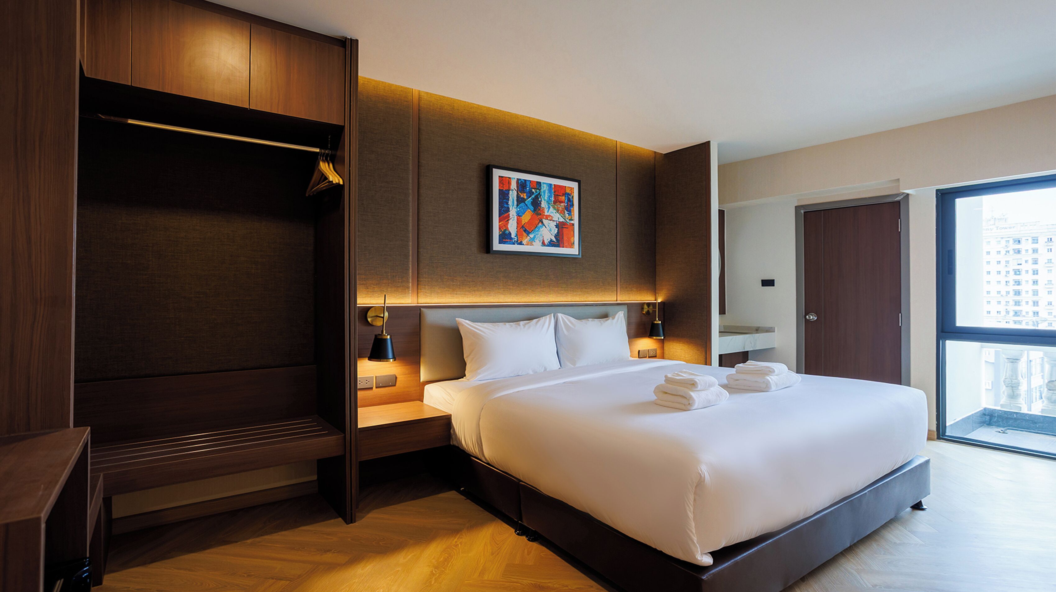 Luxury Premier Room | ผ้าม่านกันแสง, Wi-Fi ฟรี, ผ้าปูที่นอน