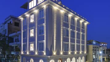 Front of property - evening/night