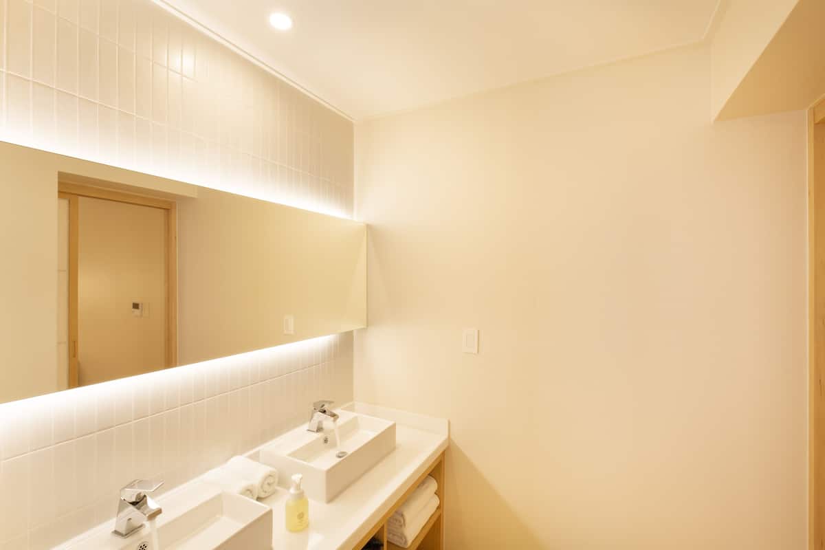 tatami suite double room | desk, laptop workspace, soundproofing, free wifi
