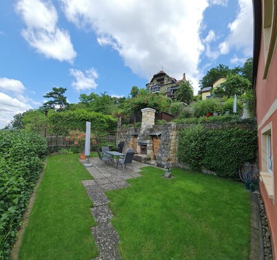 Comfortable vacation home with a fantastic view over Dresden