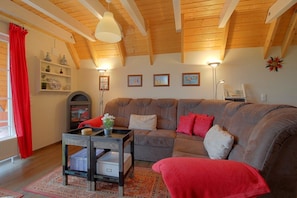 Fernseher, Kamin