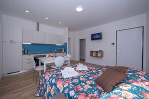 Familie appartement, meerdere slaapkamers (Appartamento Blu) | 1 slaapkamer, gratis wifi, beddengoed