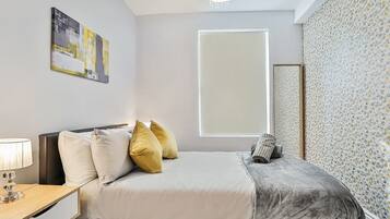 4 bedrooms, iron/ironing board, travel crib, WiFi