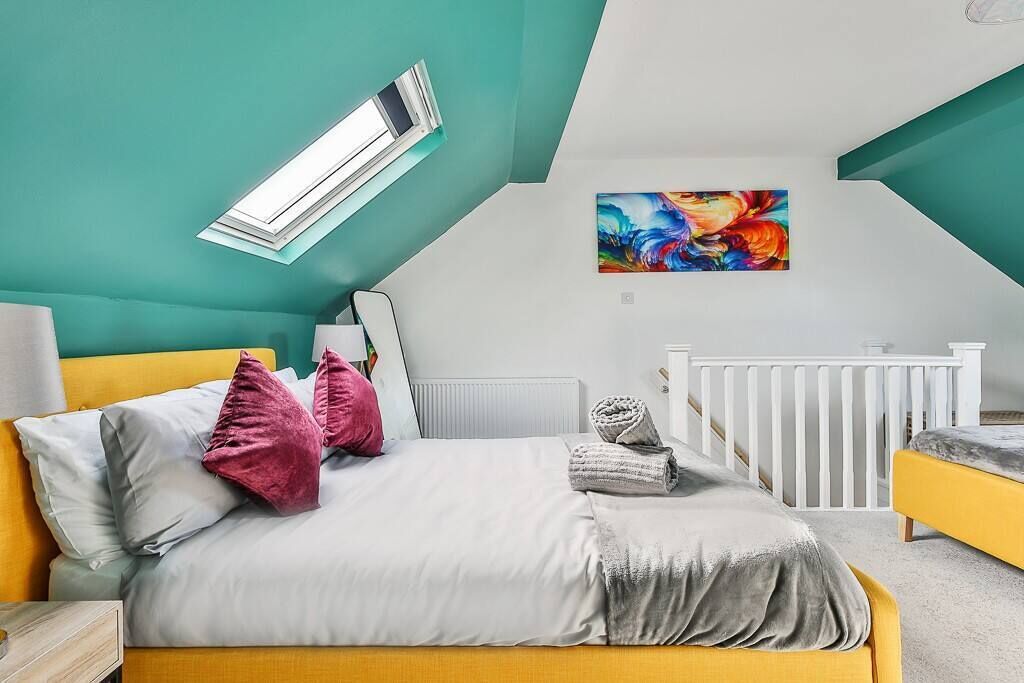 4 chambres, fer et planche à repasser, lit parapluie, Wi-Fi