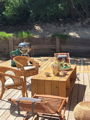Property grounds - Comfortable wooden house sleeps 8 Plage des Américains Cap Ferret (Lège-Cap-Ferret)