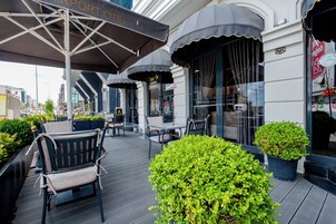 Fachada de la propiedad