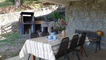 Terrasse couverte