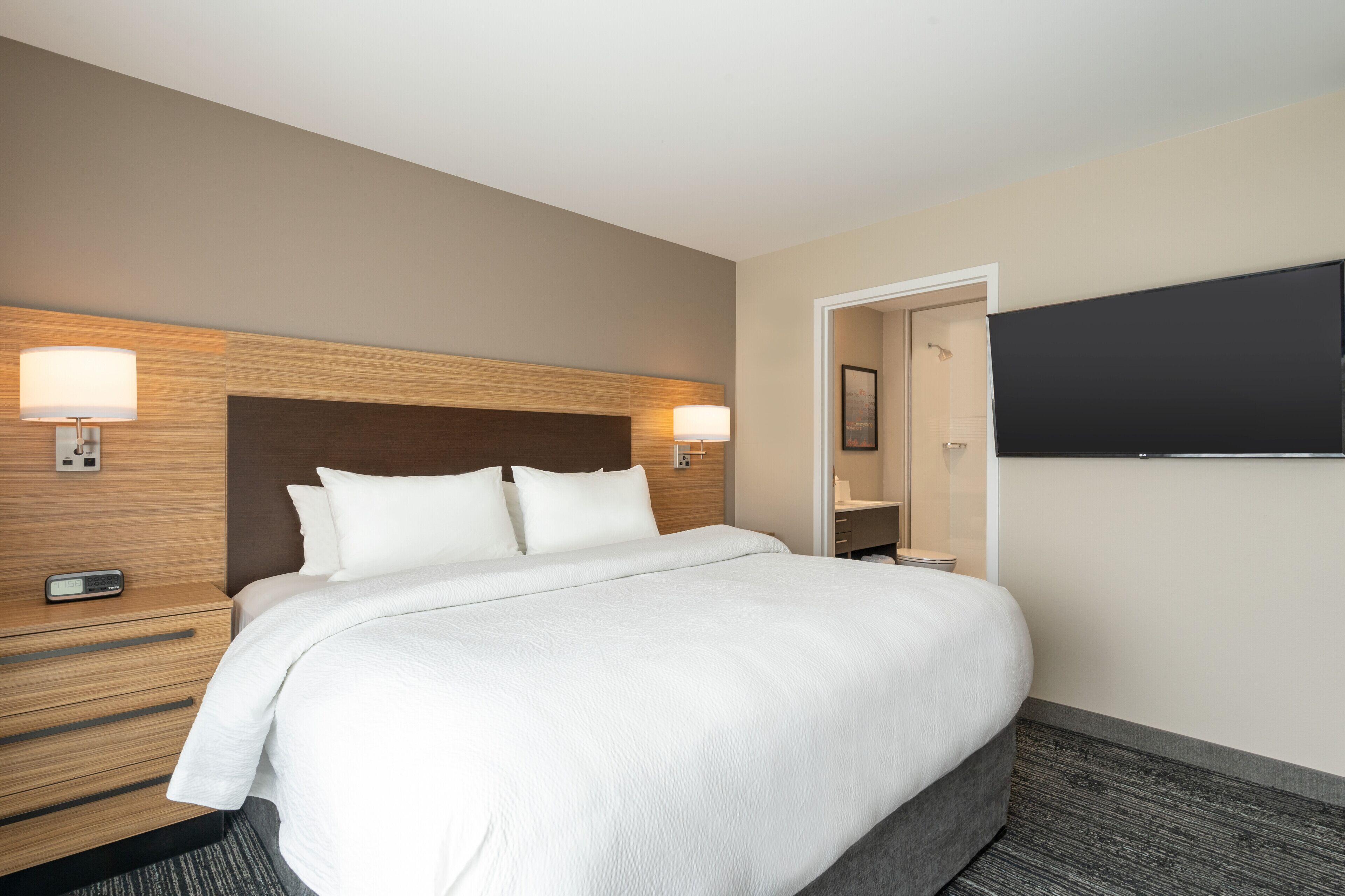 suite, 1 queen bed | pillow-top beds, desk, laptop workspace, blackout curtains