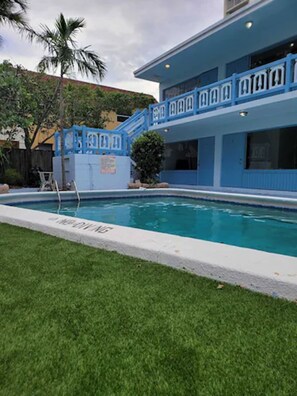 Uitzicht vanuit de kamer