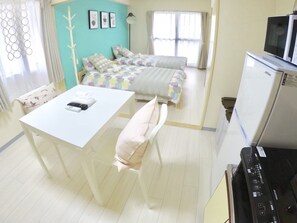 1 bedroom, desk, iron/ironing board, free WiFi