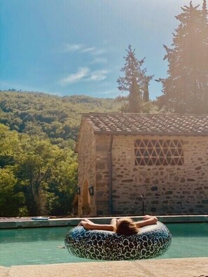 Outdoor pool - Il Fienile di Pie Vecchia (Greve in Chianti / Toscana)