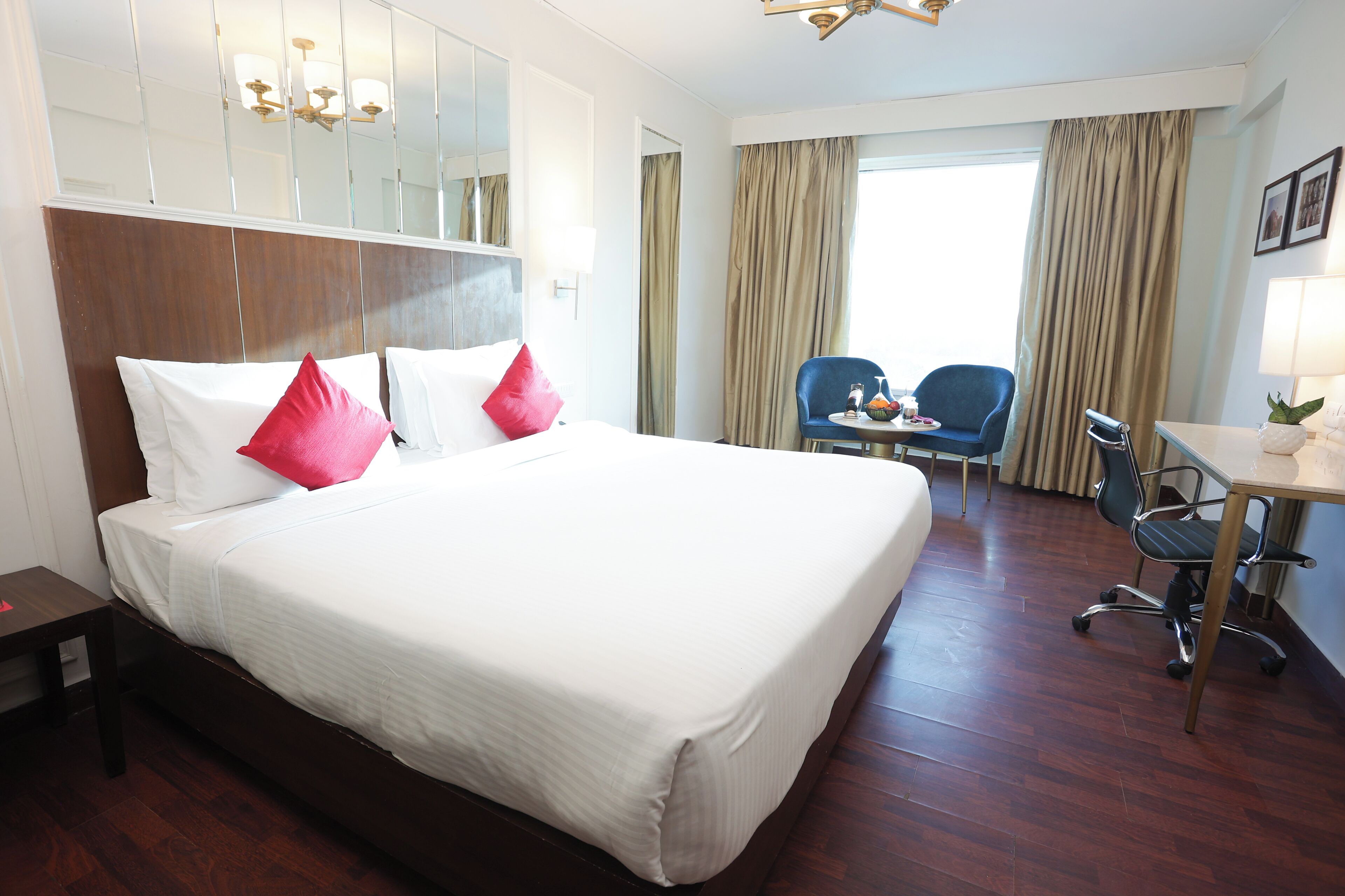 Memory-foam beds, minibar, in-room safe, individually decorated