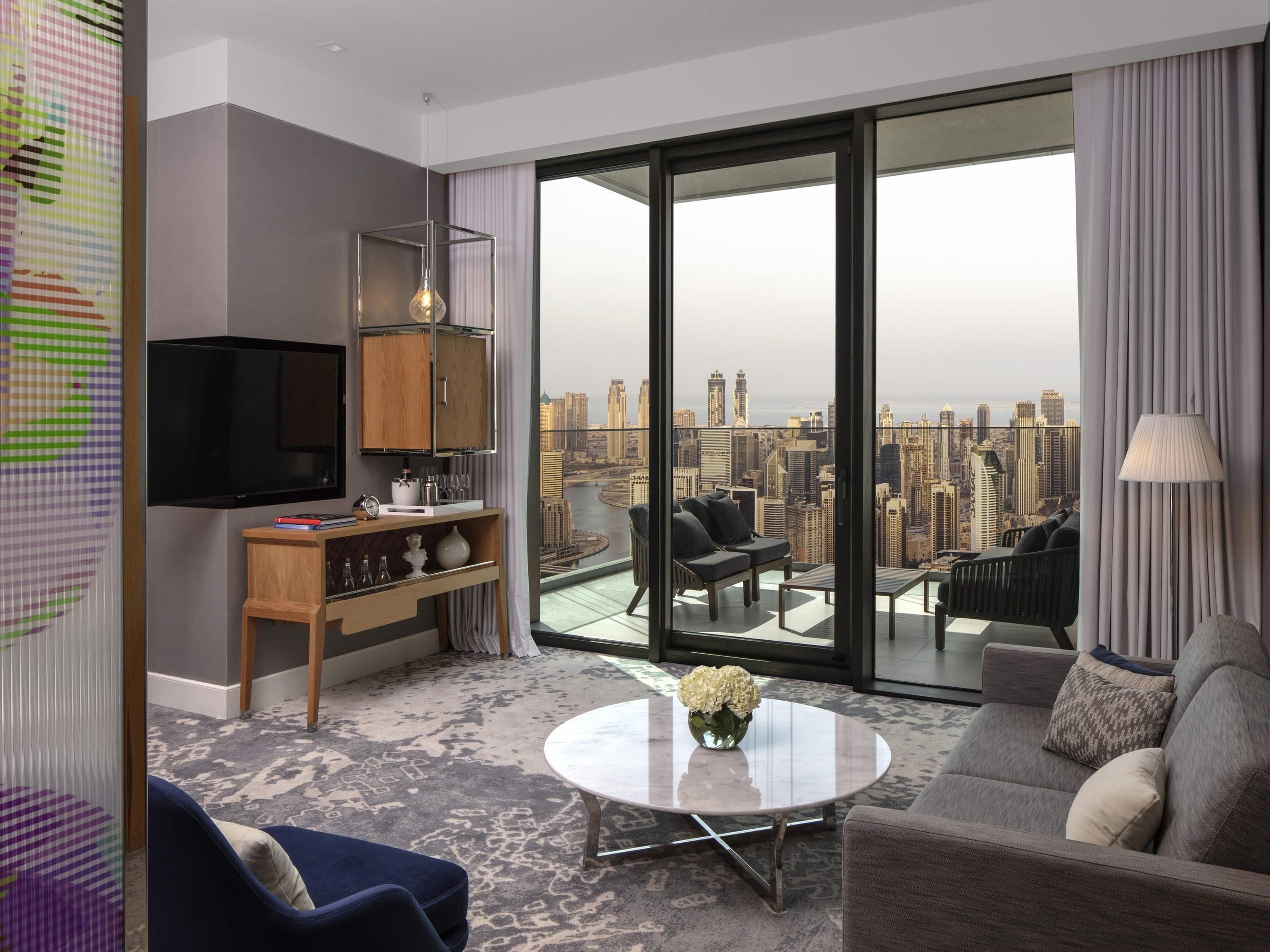 Minibar, in-room safe, desk, laptop workspace