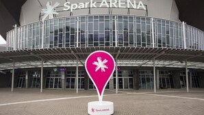 The exterior of Spark Arena with a prominent location marker. - Mercure Auckland Queen Street (Auckland)