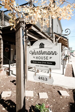 Exterior detail - Wurthmann House Unit #1
Your Home Away From Home (Berlin)