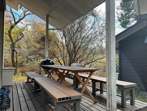 Outdoor dining - MorikashinkaHanare / Minamitsuru-gun Yamanashi (Minamitsuru-gun)