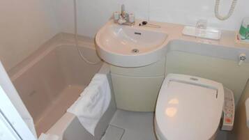 Hair dryer, towels