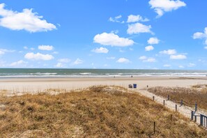 On the beach
